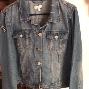Ivory Ella Jeans Jacket